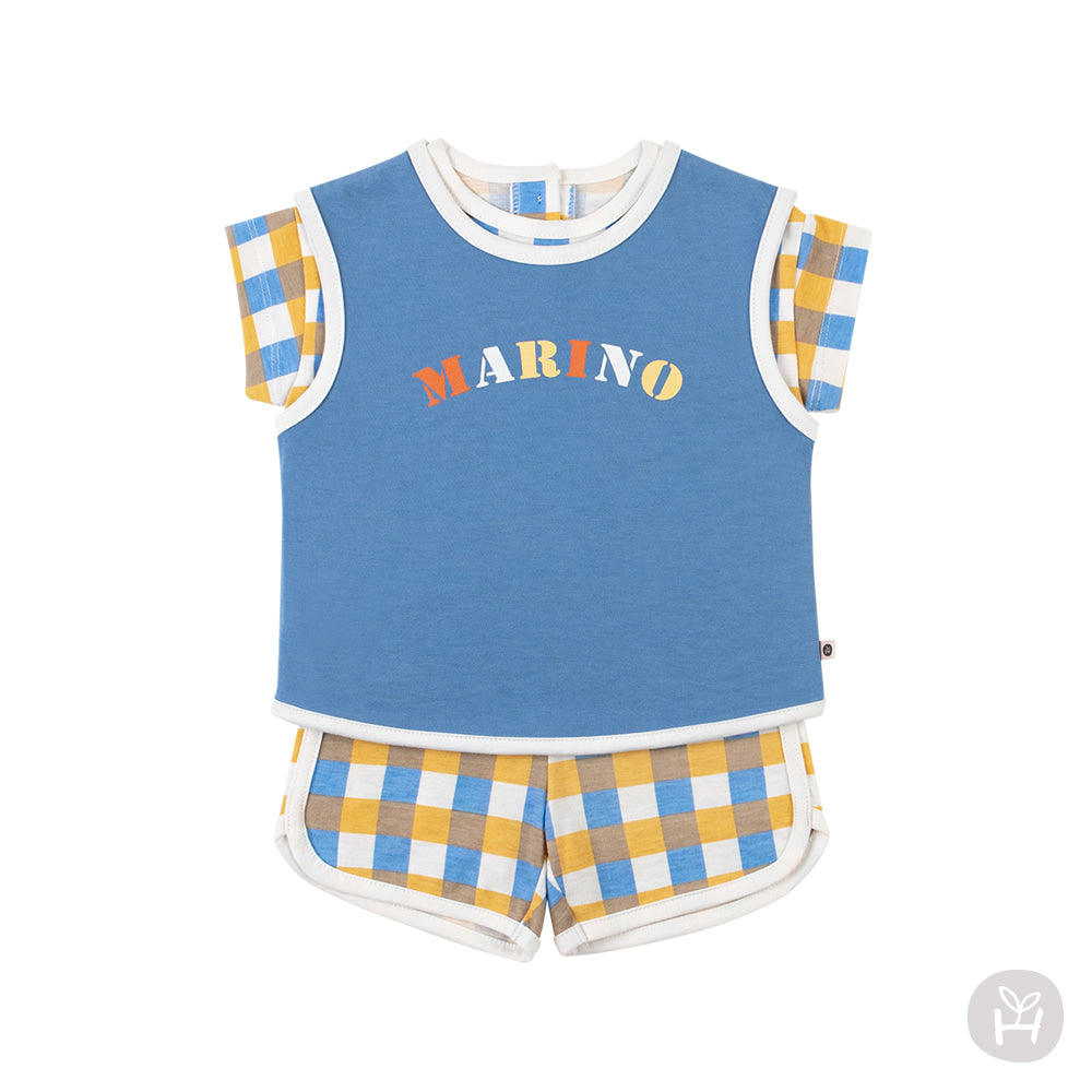 Marino 3pcs Set-Up Blue