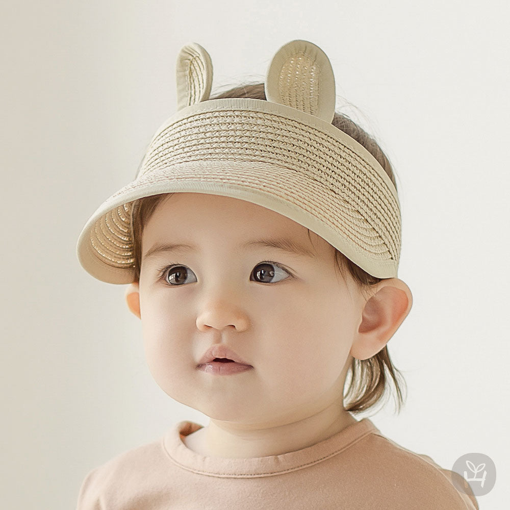 Rabbit Straw Sun Cap