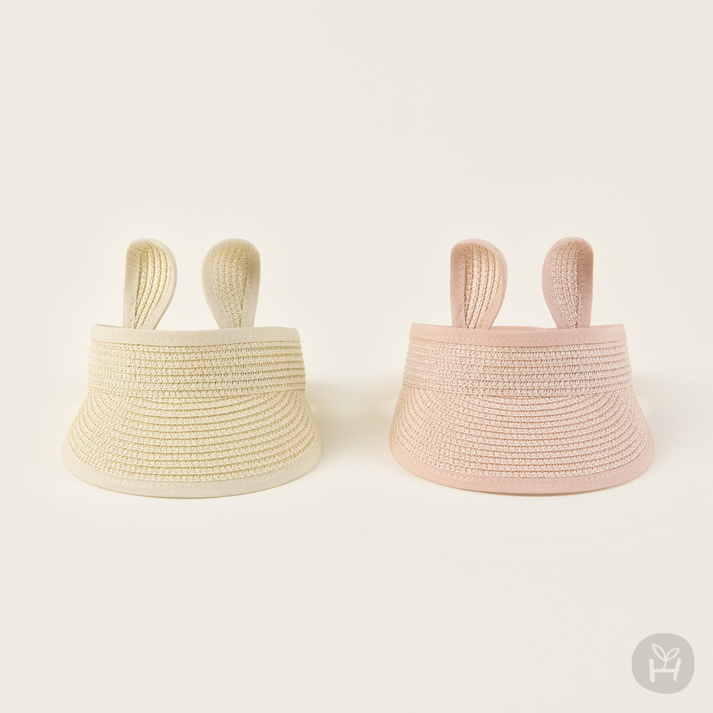 Rabbit Straw Sun Cap