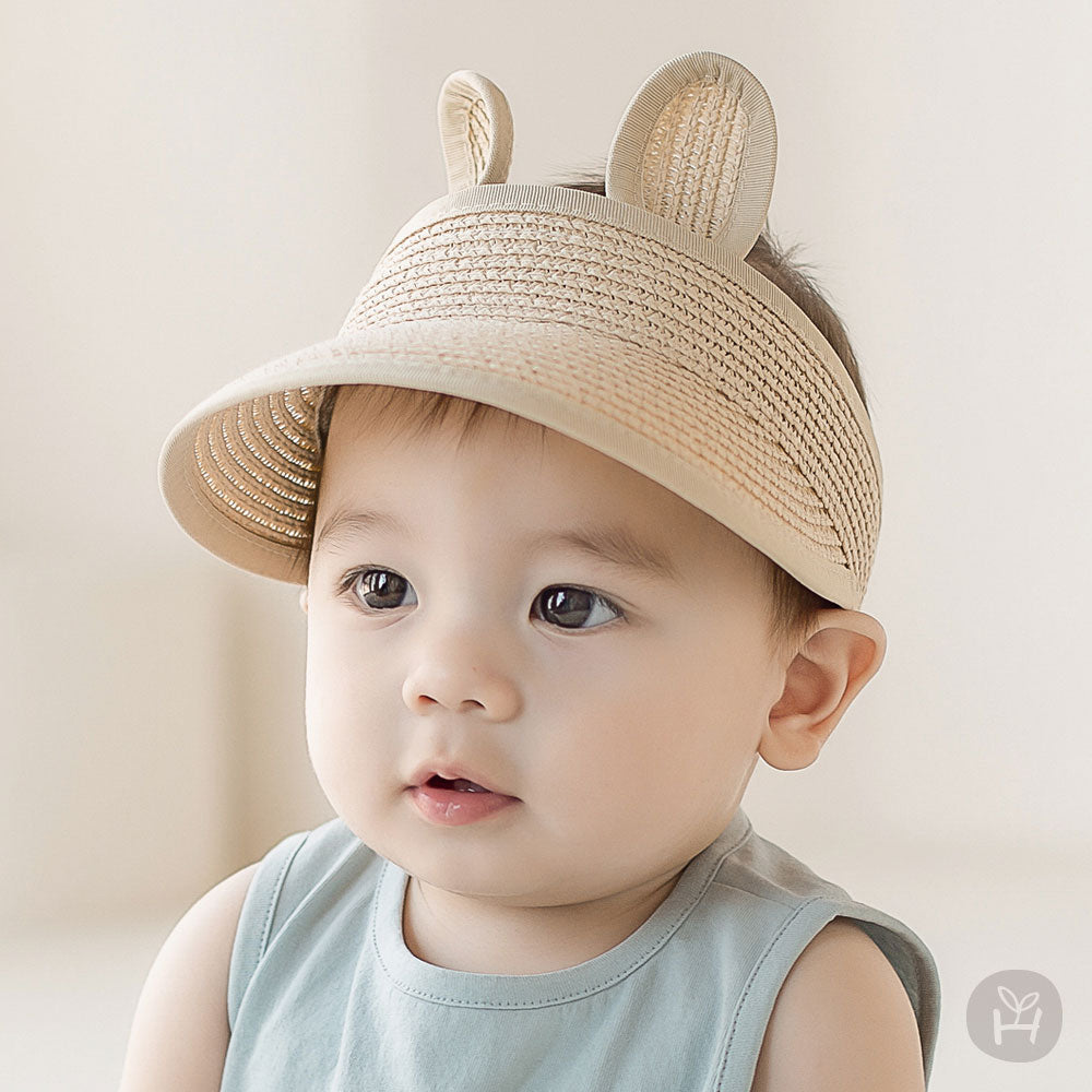 Rabbit Straw Sun Cap