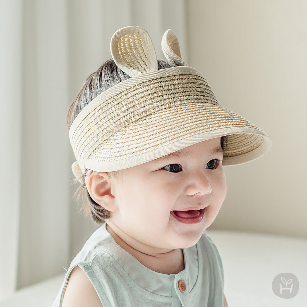 Rabbit Straw Sun Cap